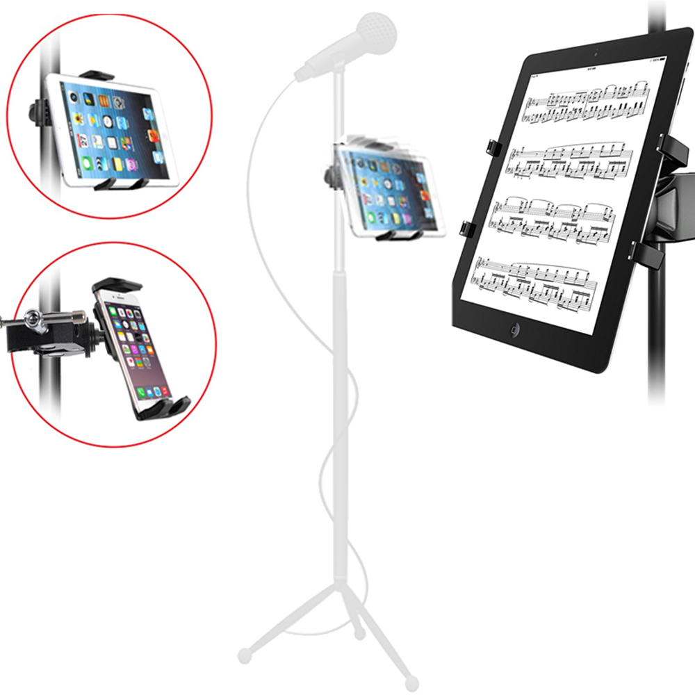 Tablet Car Mount - حامل ميكروفون عالمي للأجهزة اللوحية، حامل