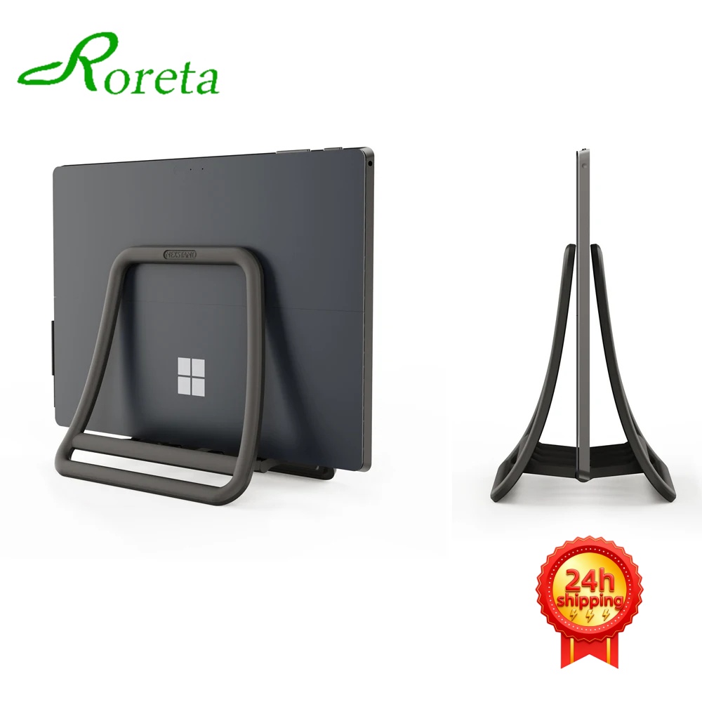 Dell Tablet Accessories - حامل لابتوب عمودي عالمي قابل للطي،