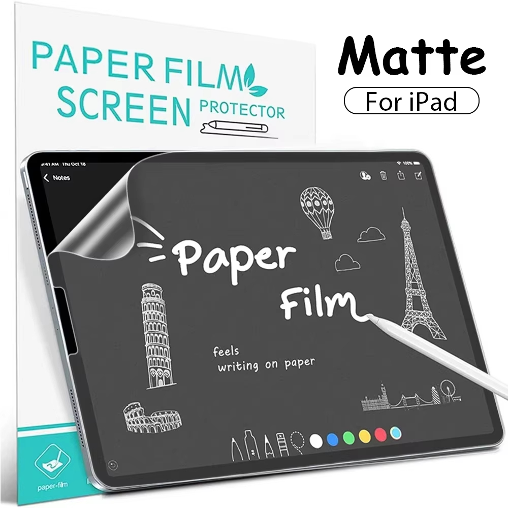 Paper Feel Screen Film - واقي شاشة بملمس الورق لجهاز آيباد