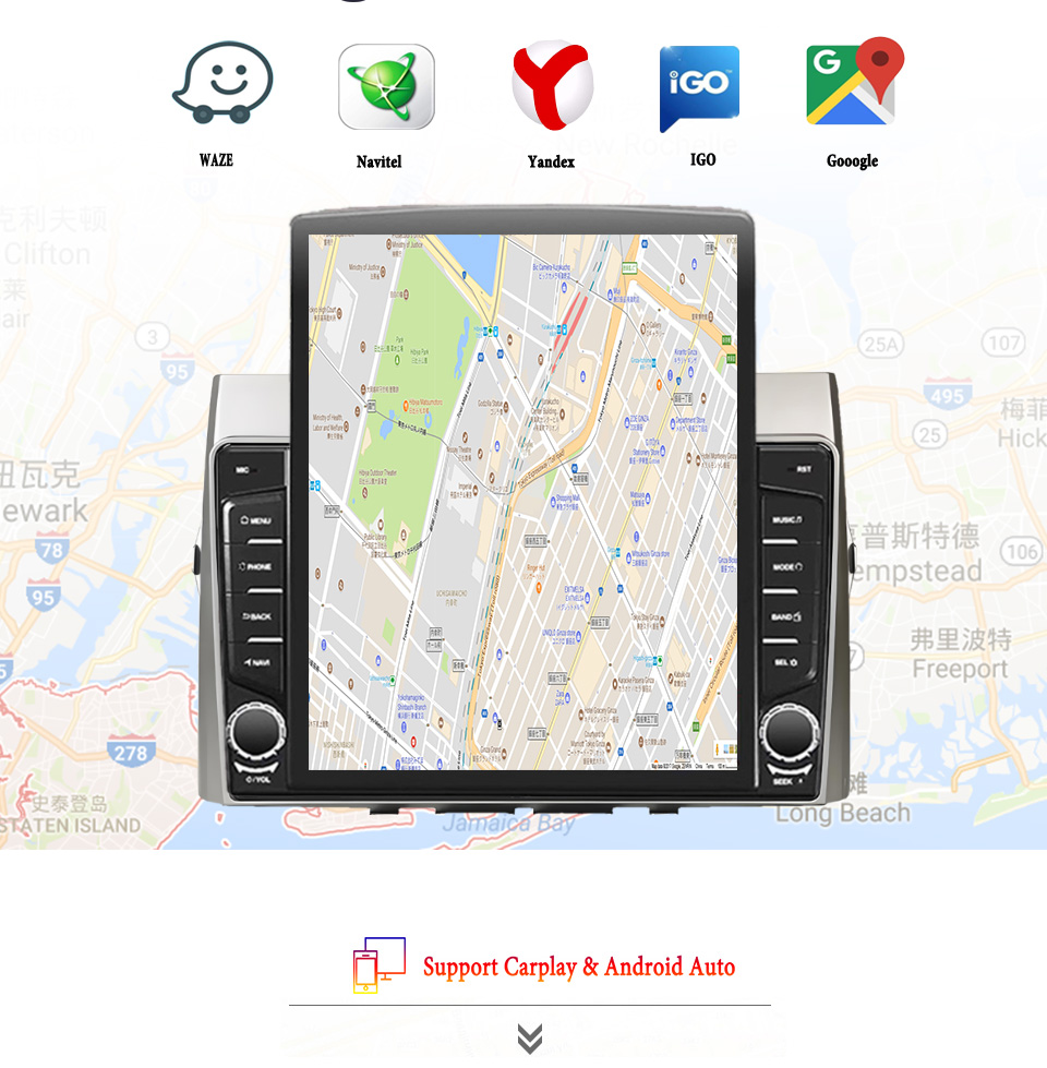 Tablet Danish Mobile & Accessories Faisalabad - راديو سيارة أندرويد 14 لتويوتا كورولا