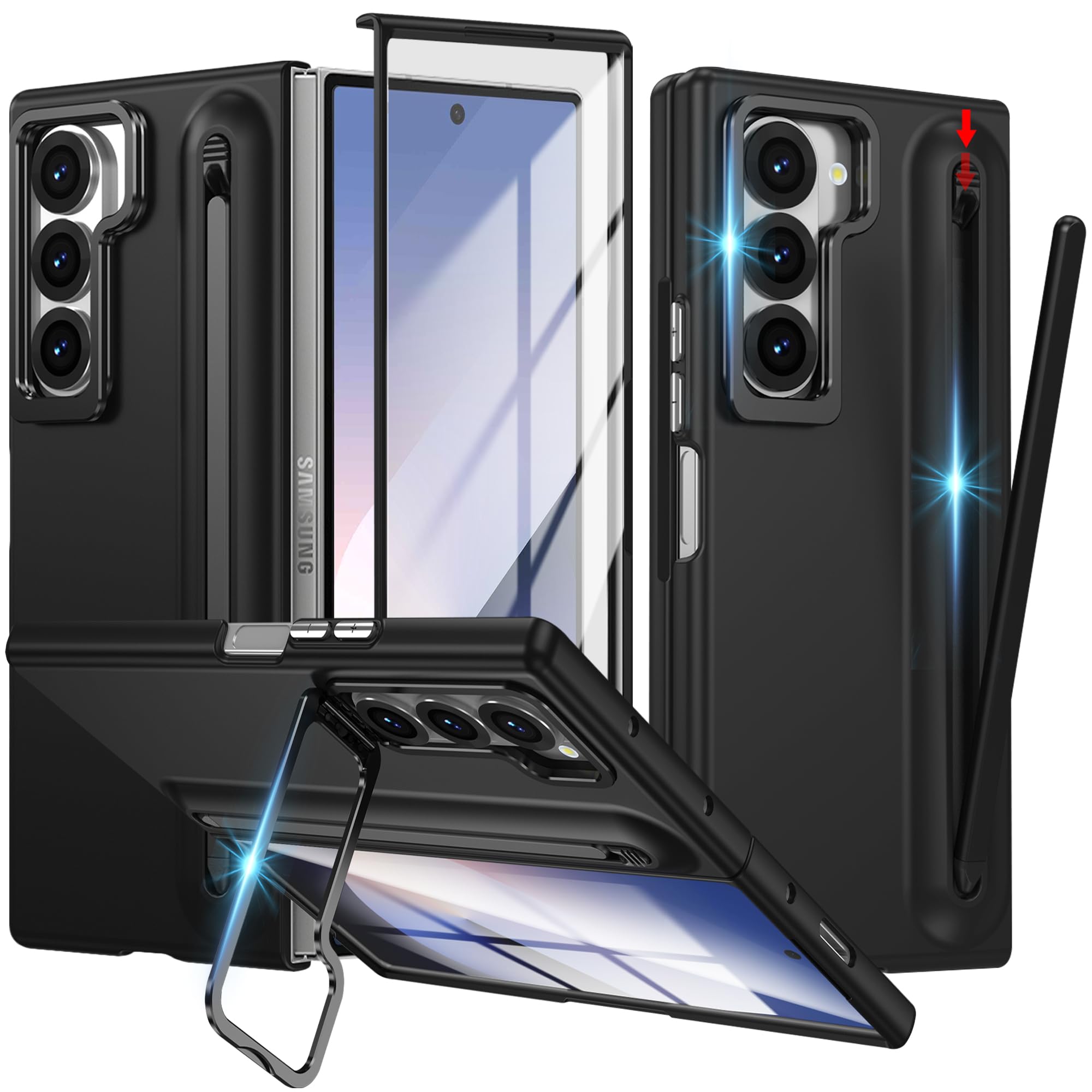 Windows Tablet Accessories - حامل عدسة معدنية غطاء الهاتف لسامسونج