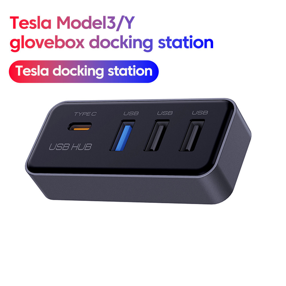 Usb Hub Type C - محطة إرساء USB 4 في 1