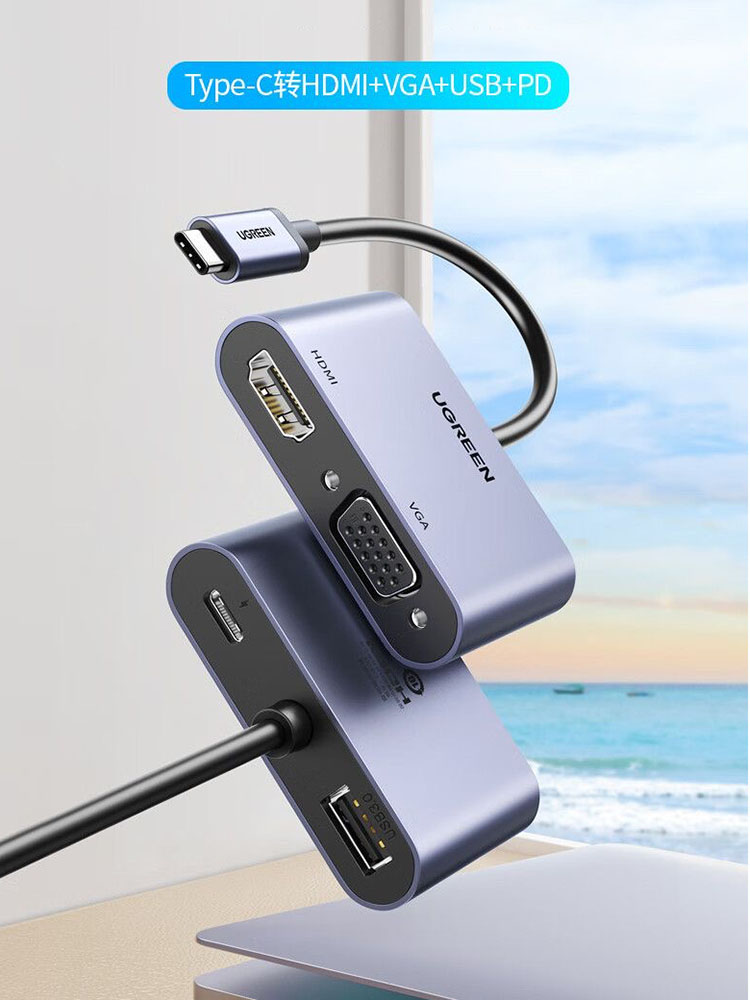 Usb Hub Type C - محول UGREEN USB C متعدد المنافذ