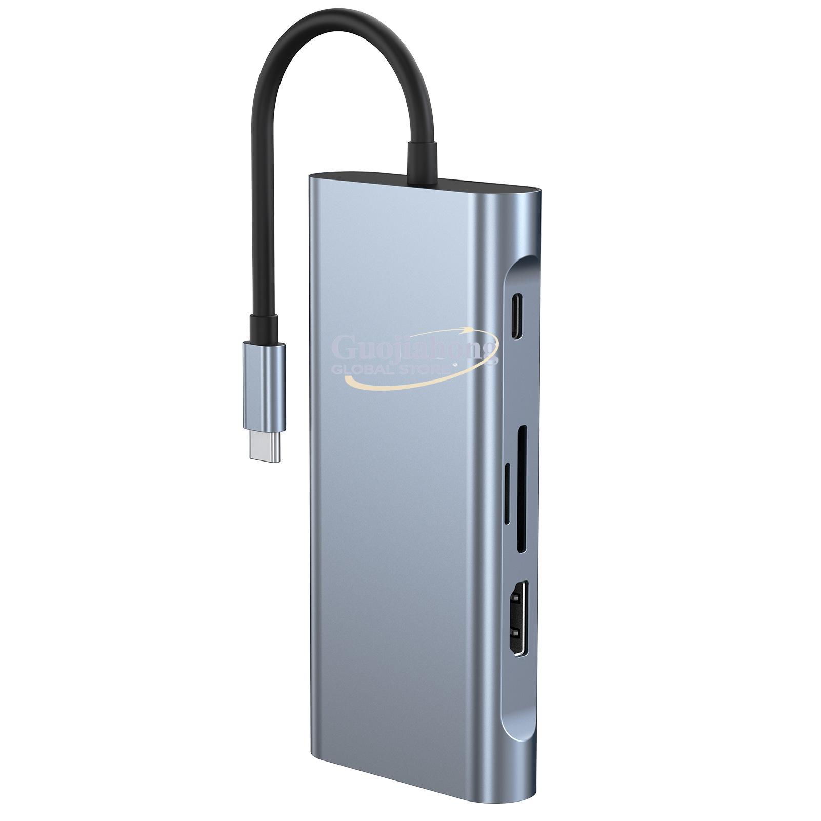 محول USB نوع C لتوسيع منافذ ال - مراجعة Usb Hub Type C وسعره