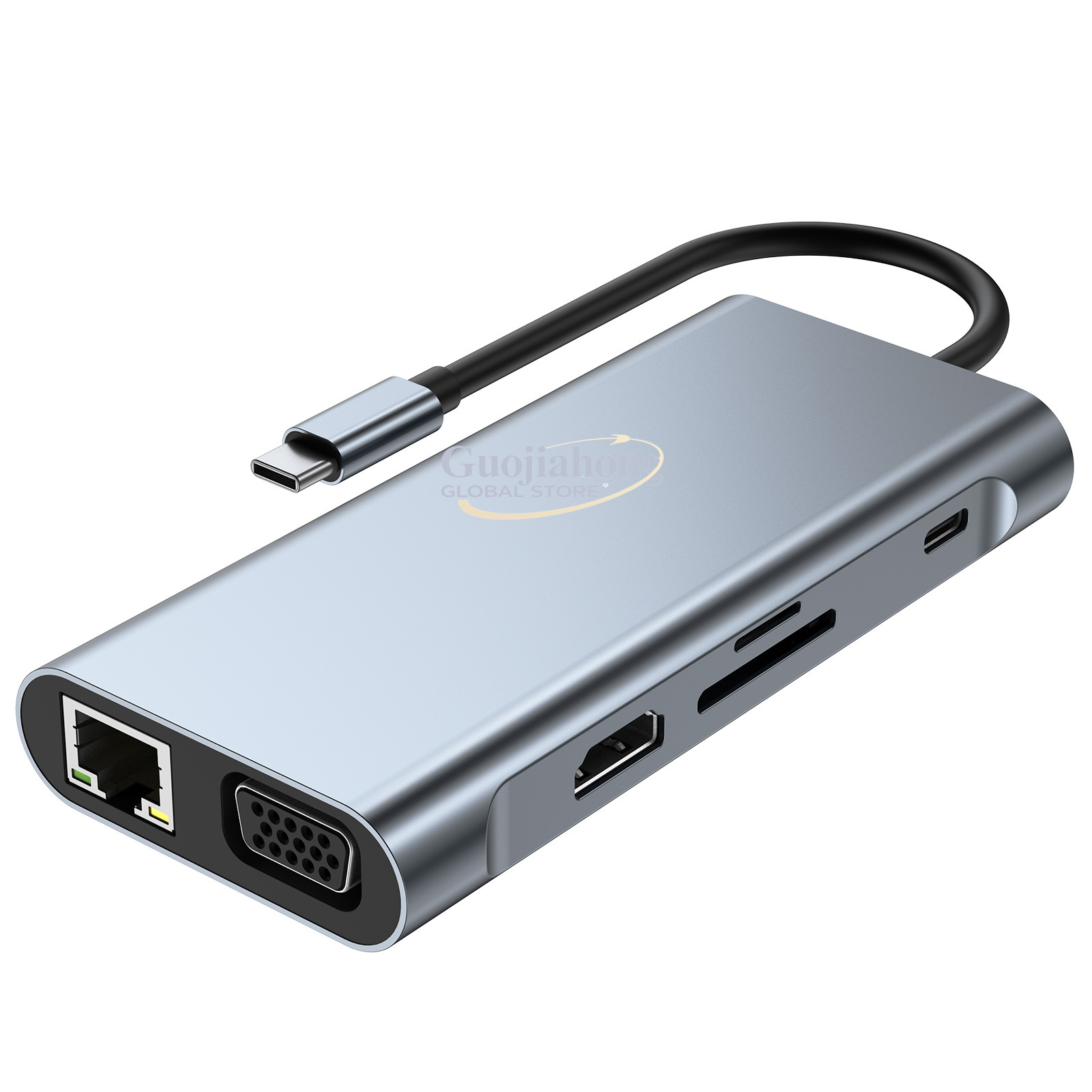محول USB نوع C لتوسيع منافذ ال - مراجعة Usb Hub Type C وسعره