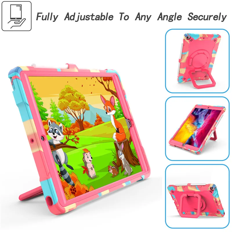 حافظة لجهاز iPad Air 3 4 حافظة - مراجعة Toddler Tablet Accessories وسعره