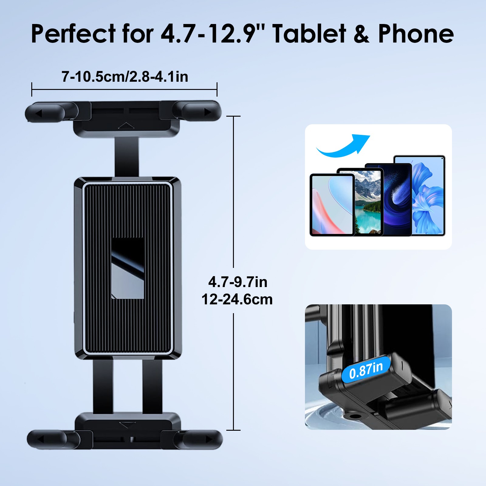 حامل أجهزة لوحية للشاحنات مع ق - مراجعة Tablet Car Mount وسعره