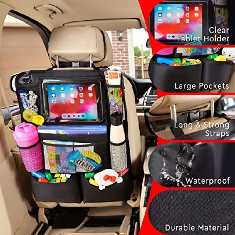 منظم مقعد السيارة متعدد الوظائ - مراجعة Tablet Car Mount وسعره