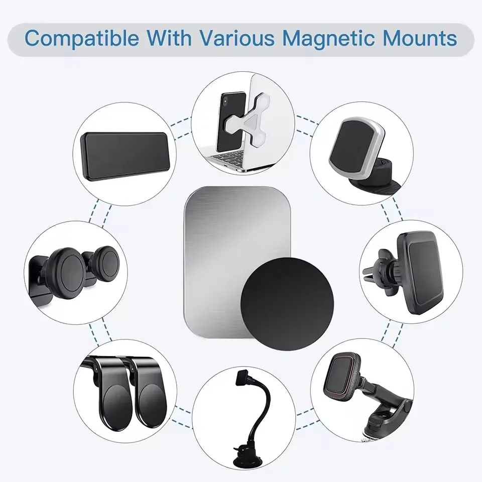 قرص معدني رفيع لاصق من الحديد  - مراجعة Tablet Car Mount وسعره