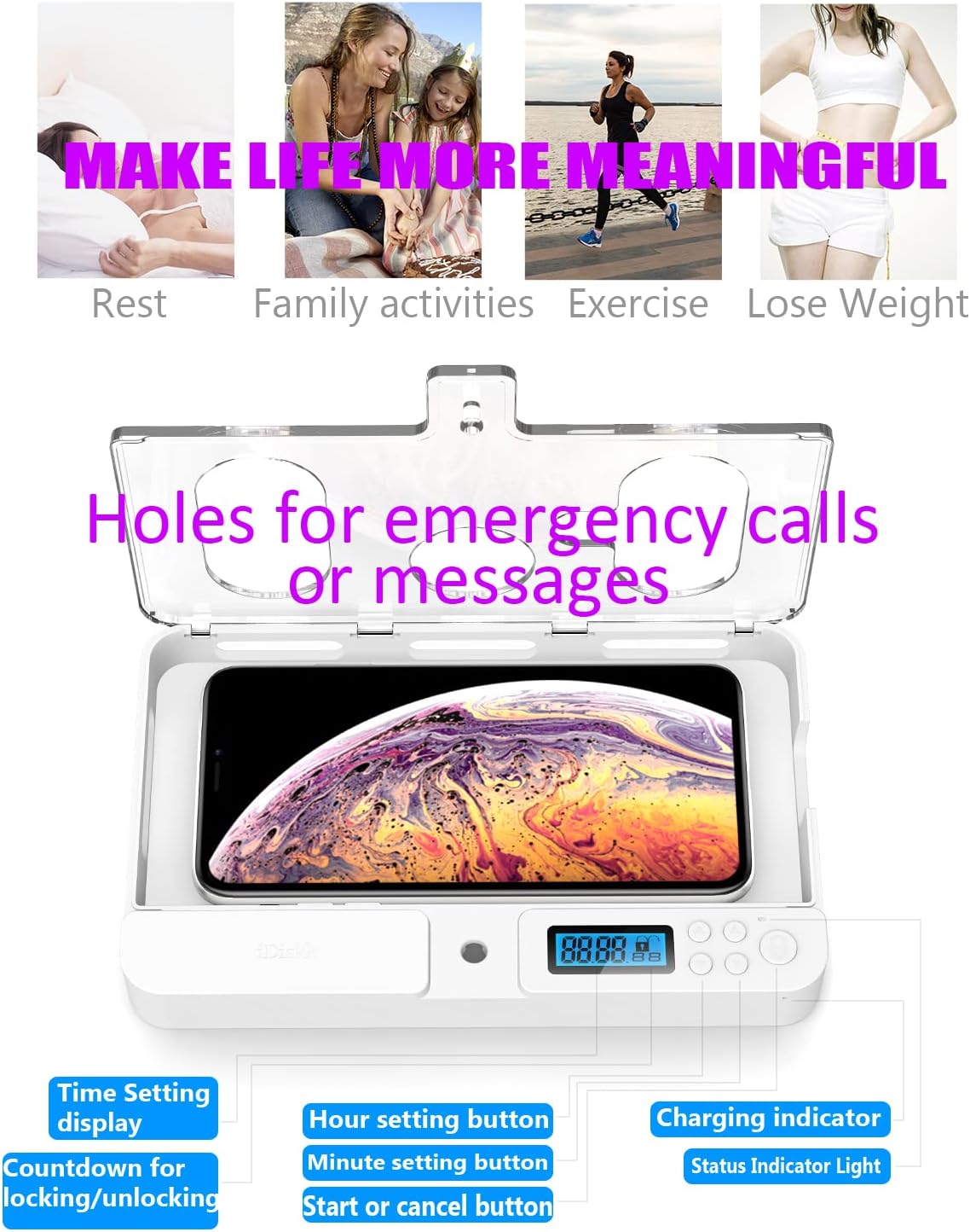 صندوق قفل مؤقت للأجهزة اللوحية - مراجعة Toddler Tablet Accessories وسعره