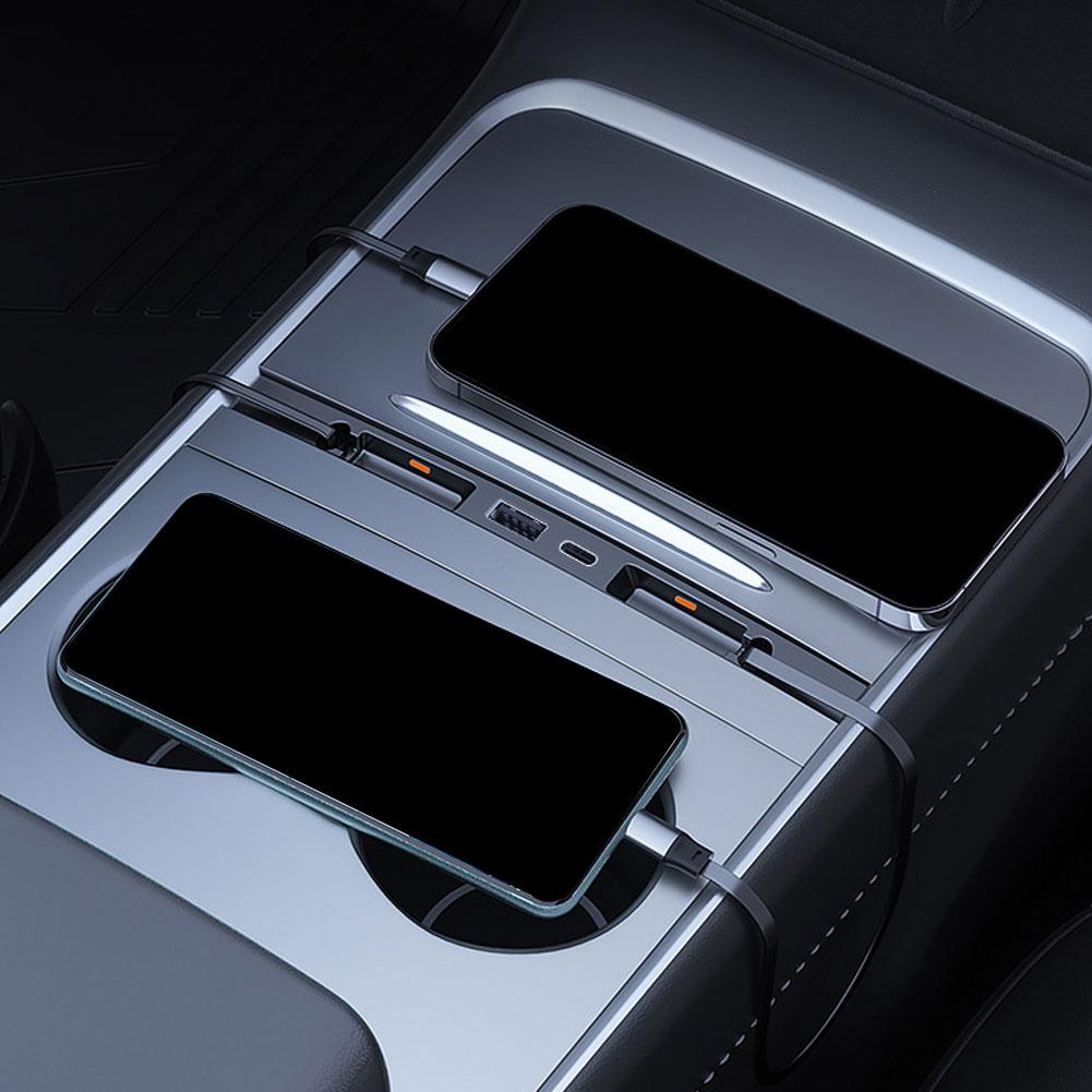 محطة توصيل مركزية للسيارة مع م - مراجعة Usb Hub Type C وسعره