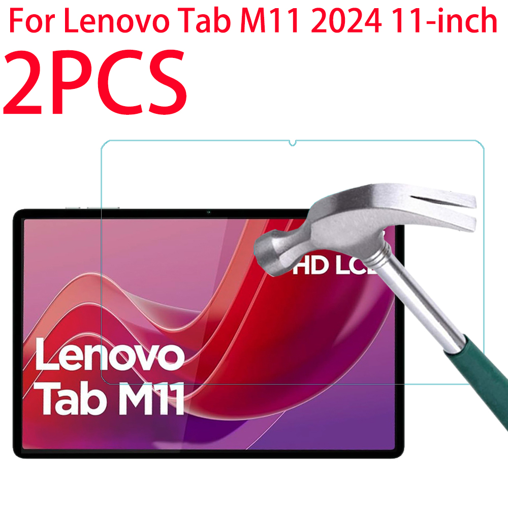 2 قطع HD واقي للشاشة مقاوم للخ - مراجعة Lenovo Tablet M11 Accessories وسعره