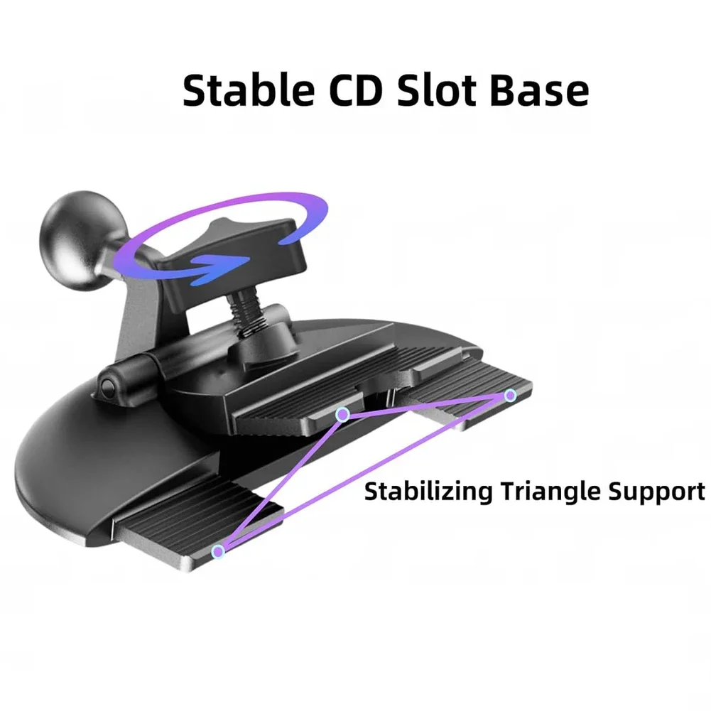 قابل للتعديل فتحة CD حامل السي - مراجعة Tablet Car Mount وسعره