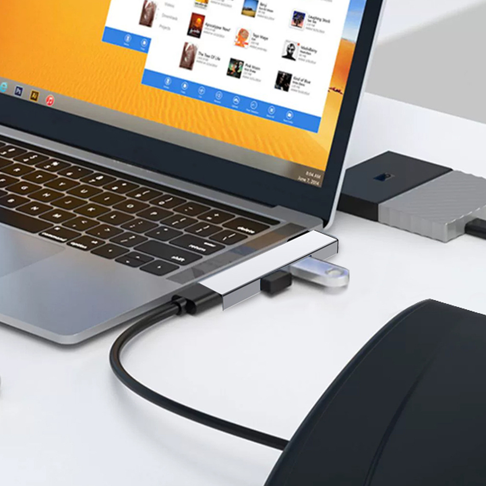 محطة توصيل USB 3 في 1، OTG USB - مراجعة Usb Hub Type C وسعره
