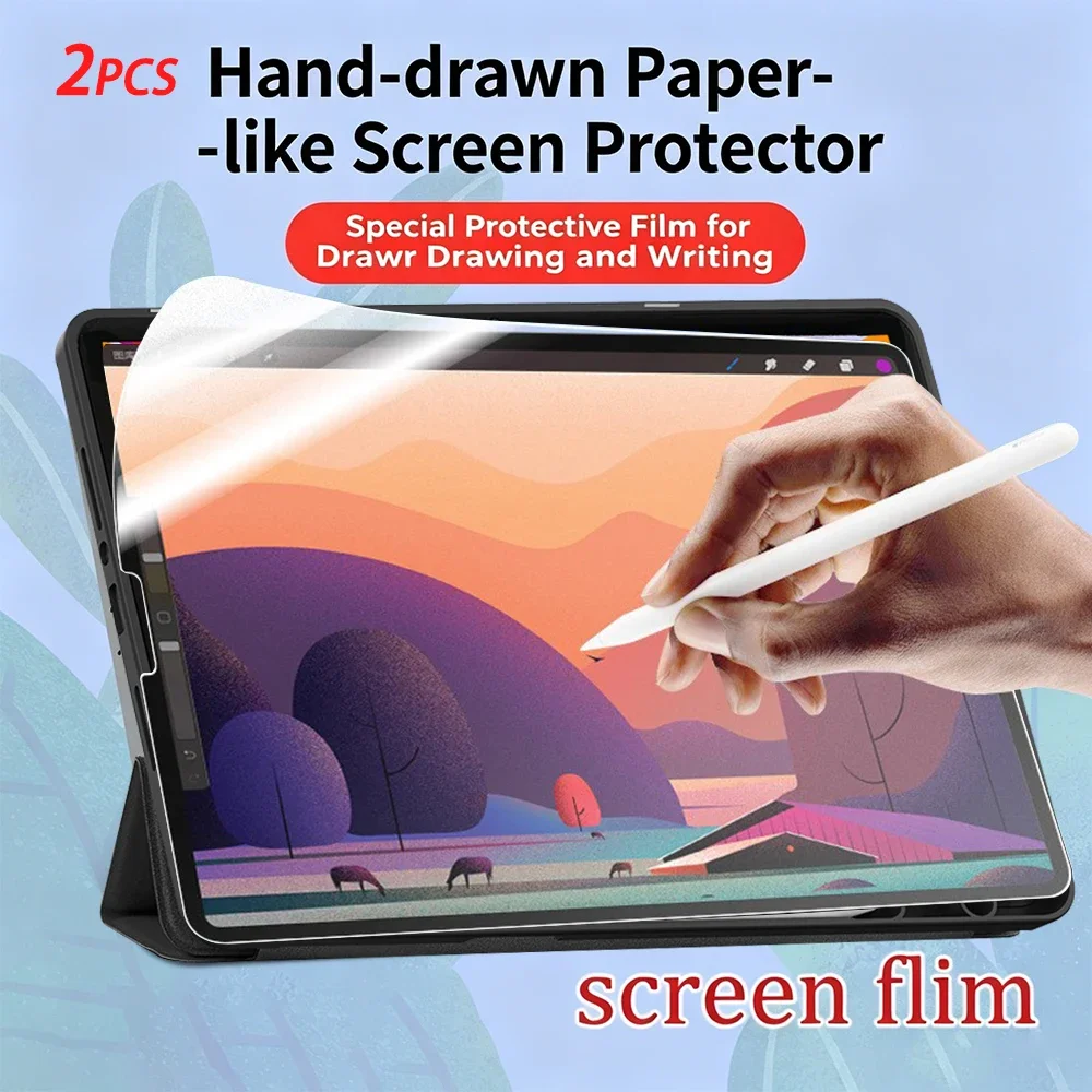 قطعتان من واقي الشاشة الورقي ا - مراجعة Paper Feel Screen Film وسعره