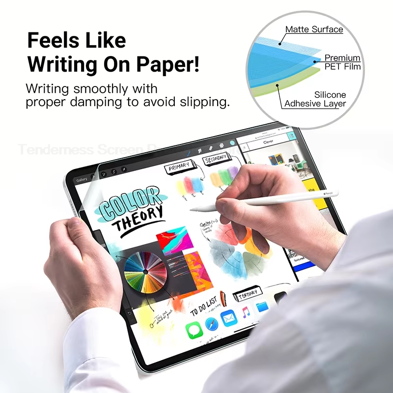 واقي شاشة بملمس الورق لأجهزة آ - مراجعة Paper Feel Screen Film وسعره