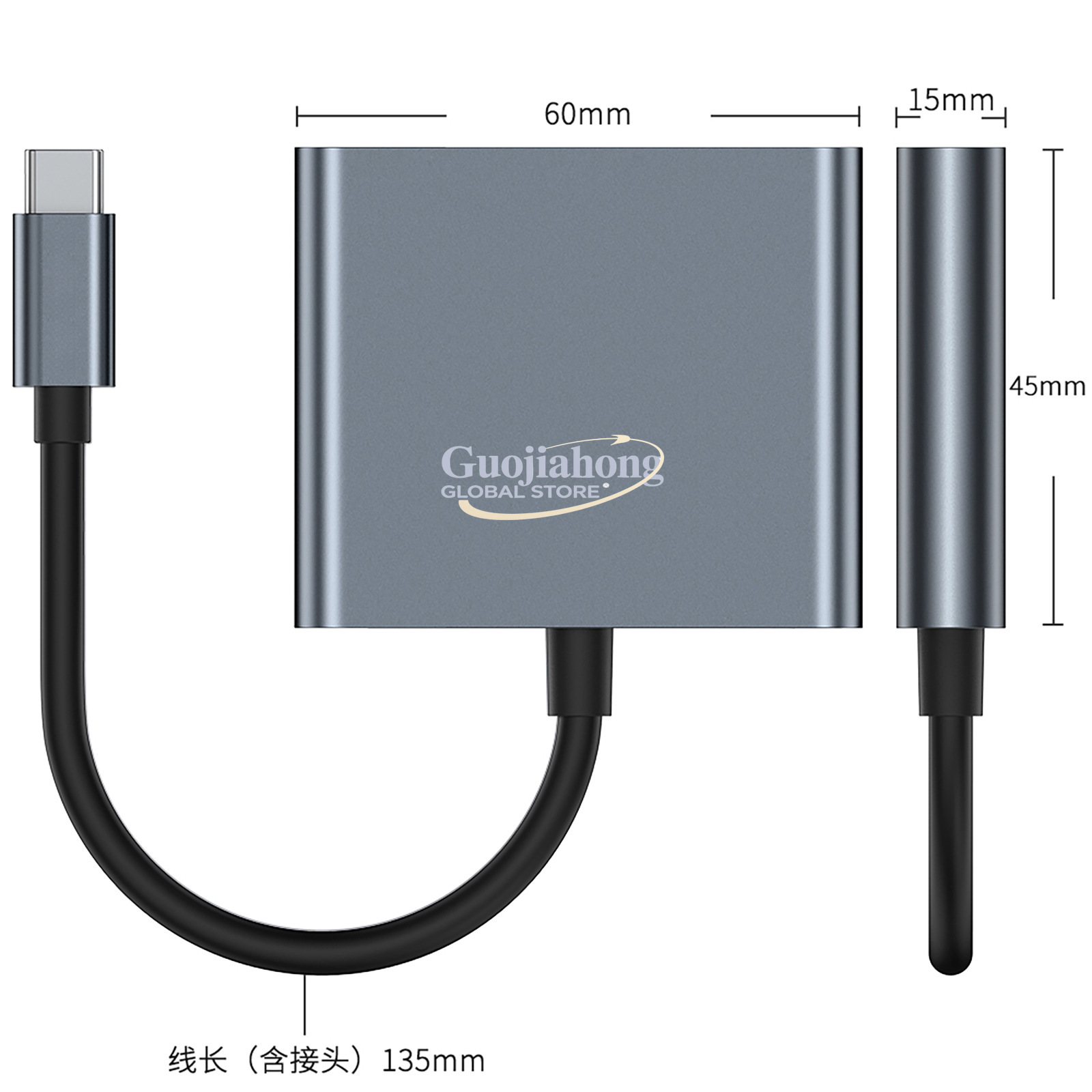محطة إرساء USB-C متعددة الوظائ - مراجعة Usb Hub Type C وسعره