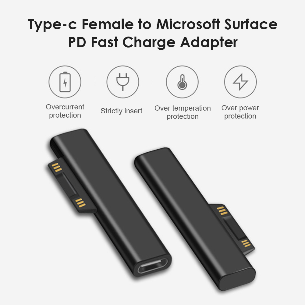 نوع C PD محول للكمبيوتر اللوحي - مراجعة Windows Tablet Accessories وسعره