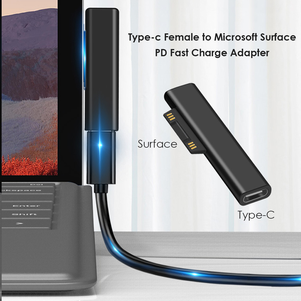 نوع C PD محول للكمبيوتر اللوحي - مراجعة Windows Tablet Accessories وسعره