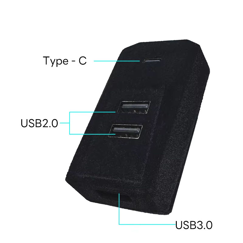 محطة إرساء لصندوق قفازات السيا - مراجعة Usb Hub Type C وسعره